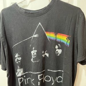 Pink Floyd 2011 Mens Tshirt Large Black Vintage fading Stitched Tag
